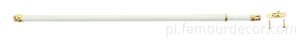 Sturdy Coffee Rod Hardware Curtain Accessories